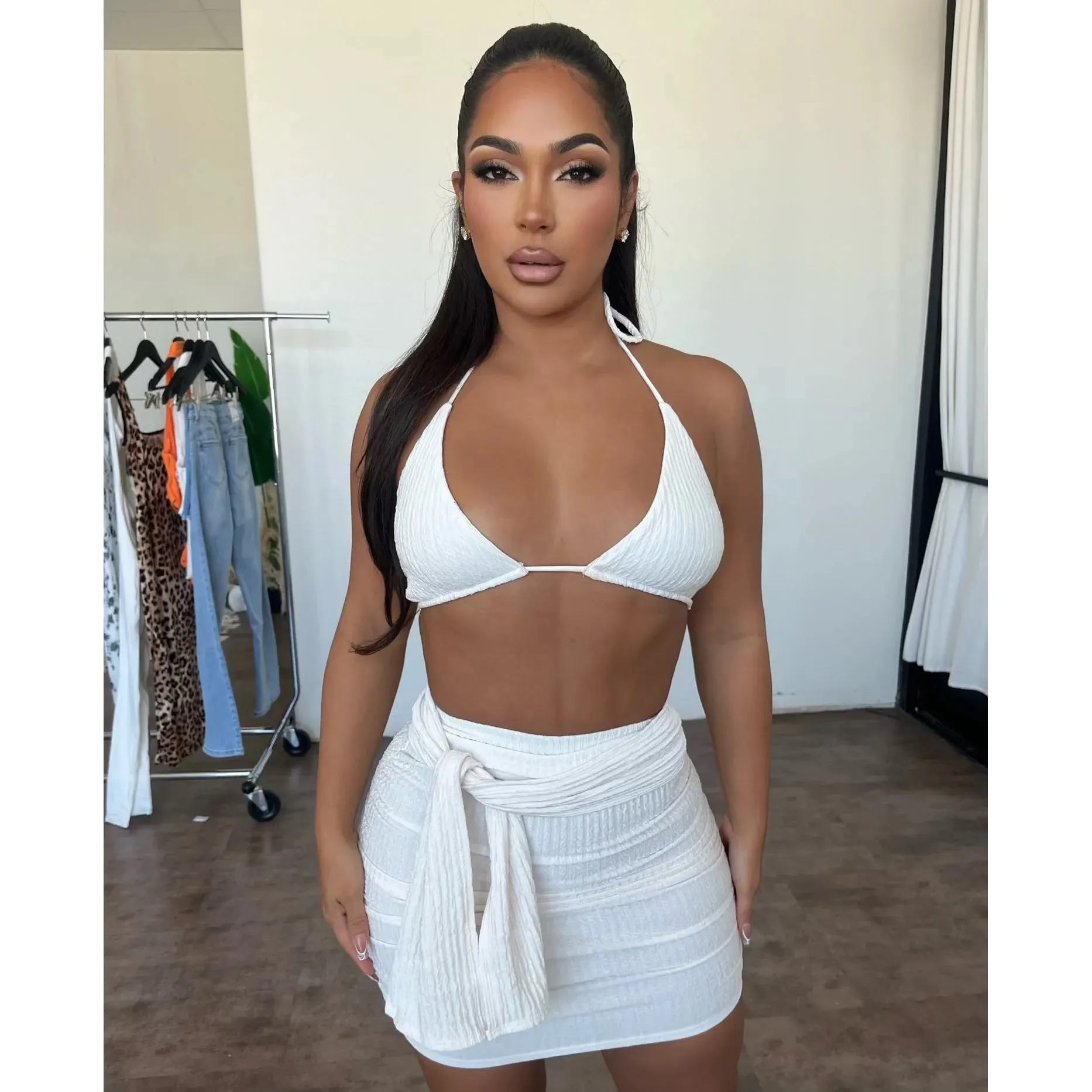 Ashely Set (Ivory) sold by OOTDFash product image thumbnail 2