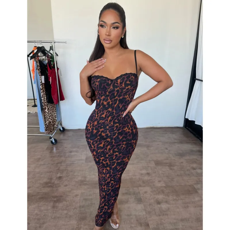 Wendy Maxi Dress (Orange) sold by OOTDFash