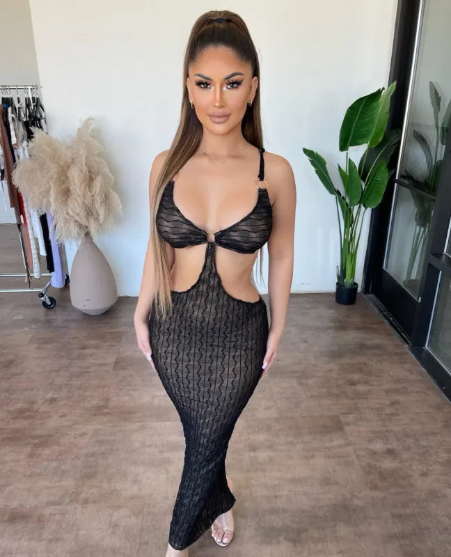 Debra Dress (Black) sold by OOTDFash