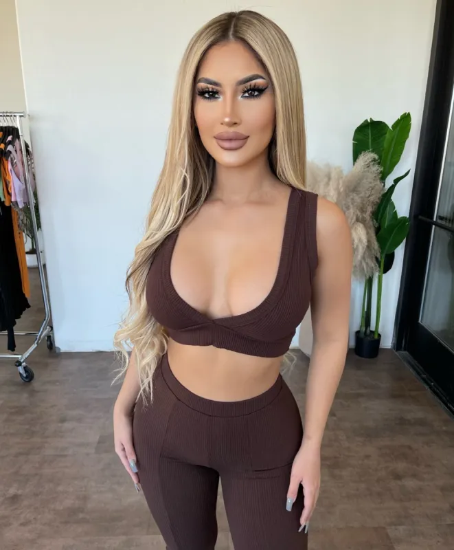 Rubi Tank Top(Chocolate) sold by OOTDFash