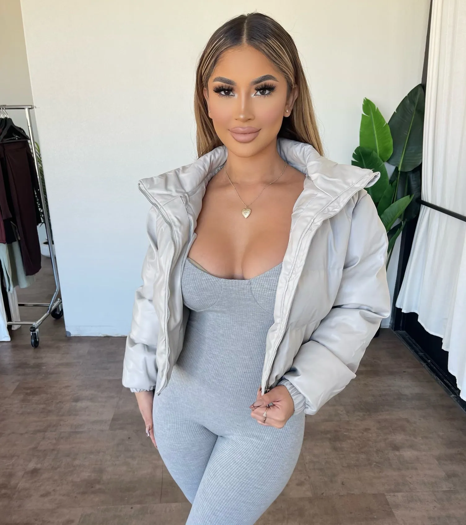 Victoria Jacket(Grey) sold by OOTDFash