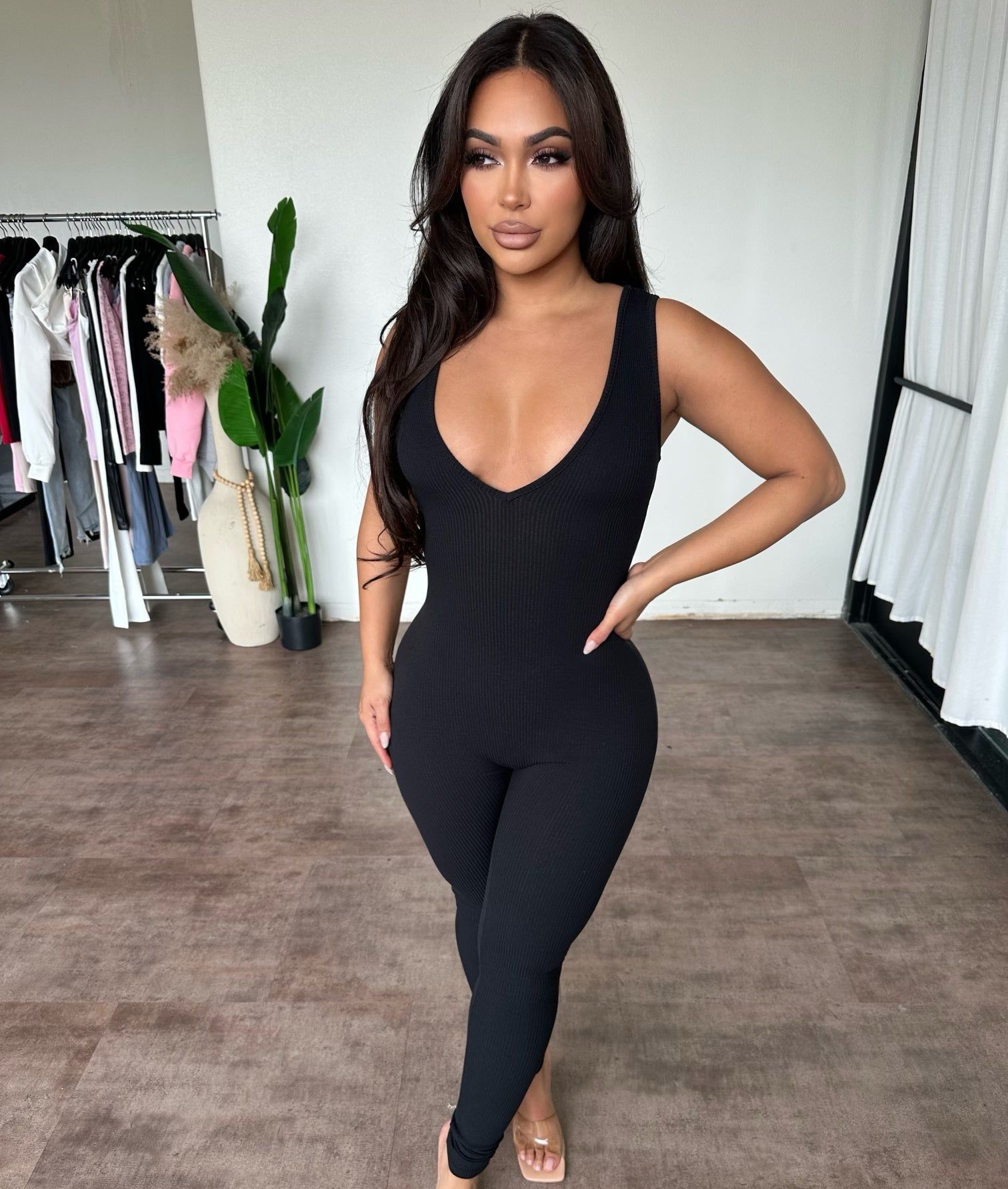 Daisy Jumpsuit (Black) sold by OOTDFash