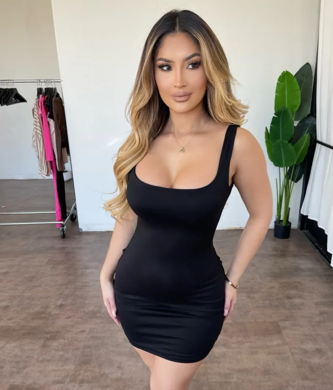 Norma Mini Dress(Black) sold by OOTDFash