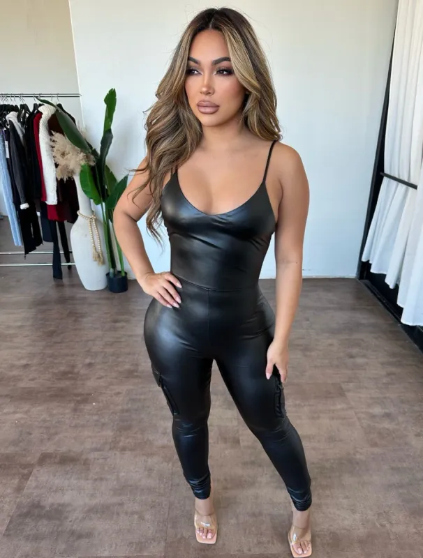 Iris Jumpsuit (Black) sold by OOTDFash