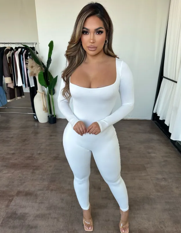 Violet Jumpsuit (White) sold by OOTDFash