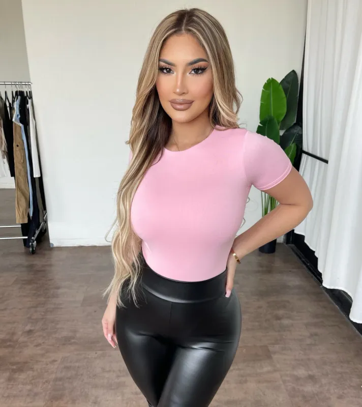 Silvie Bodysuit(Pink) sold by OOTDFash