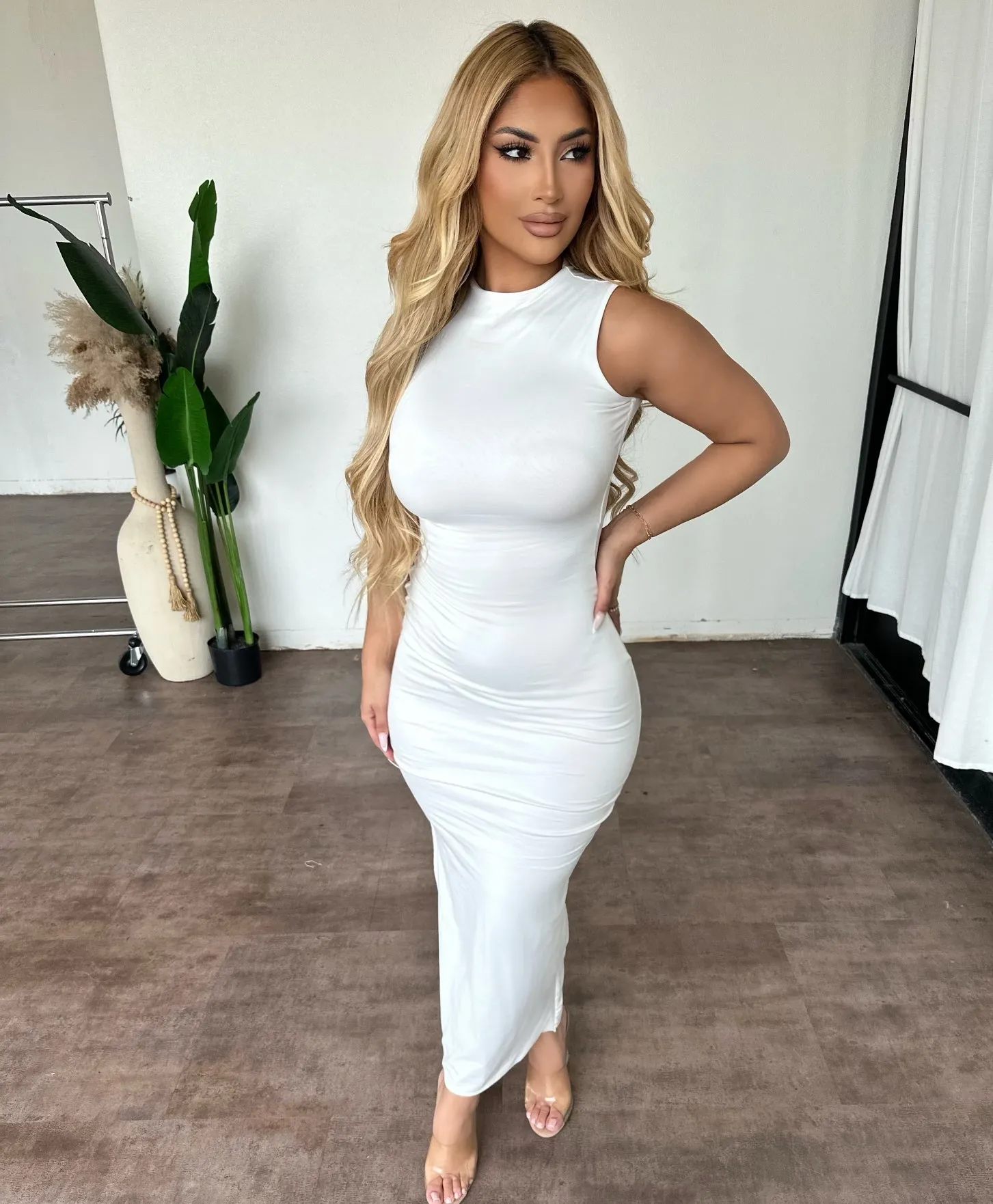 Mildred Dress (White) sold by OOTDFash