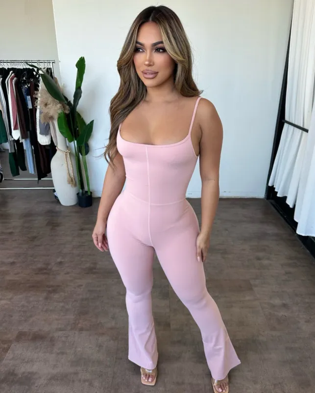 Venessa Jumpsuit (Blush) sold by OOTDFash
