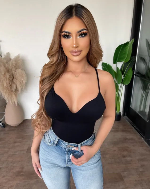 Estrella Bodysuit(Black) sold by OOTDFash