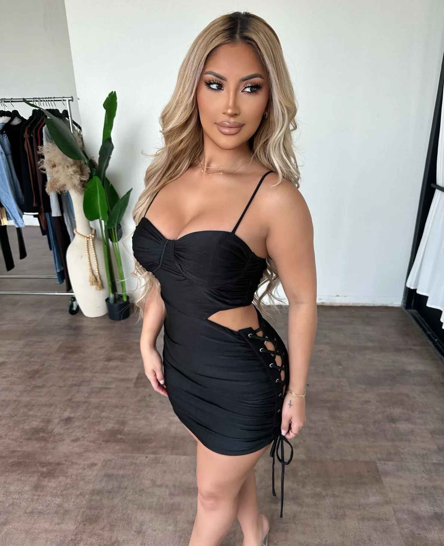 Mylah Dress (Black) sold by OOTDFash