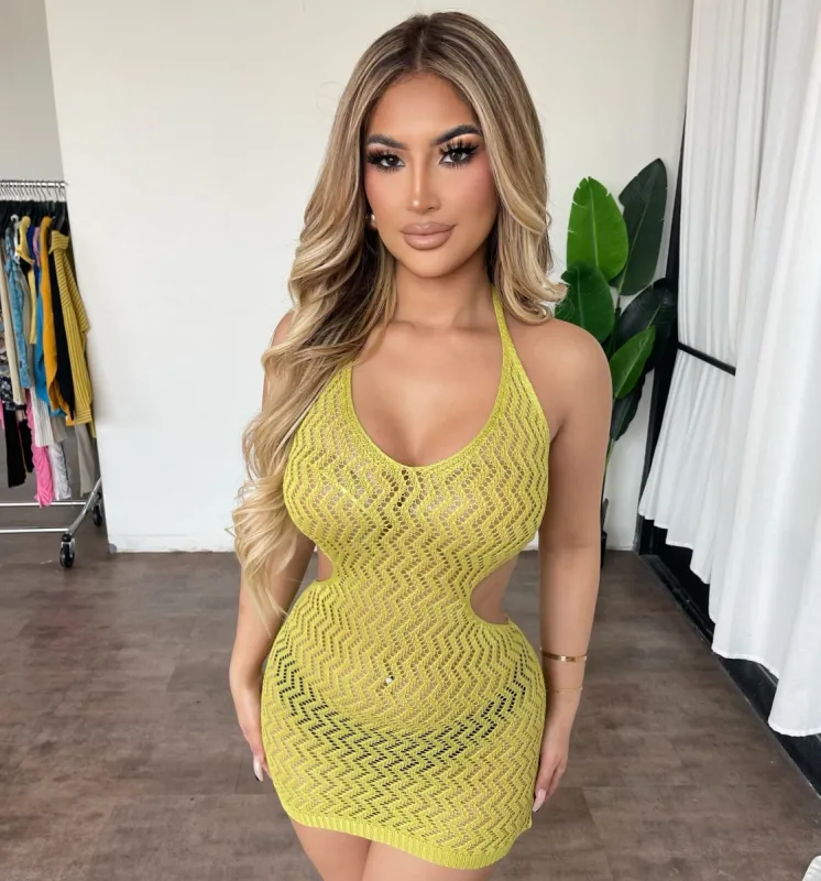 Letty Dress (Moss) sold by OOTDFash