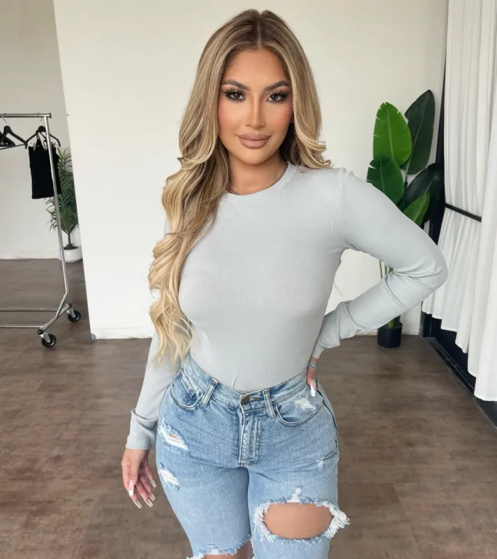 Adalee Top (Mist) sold by OOTDFash