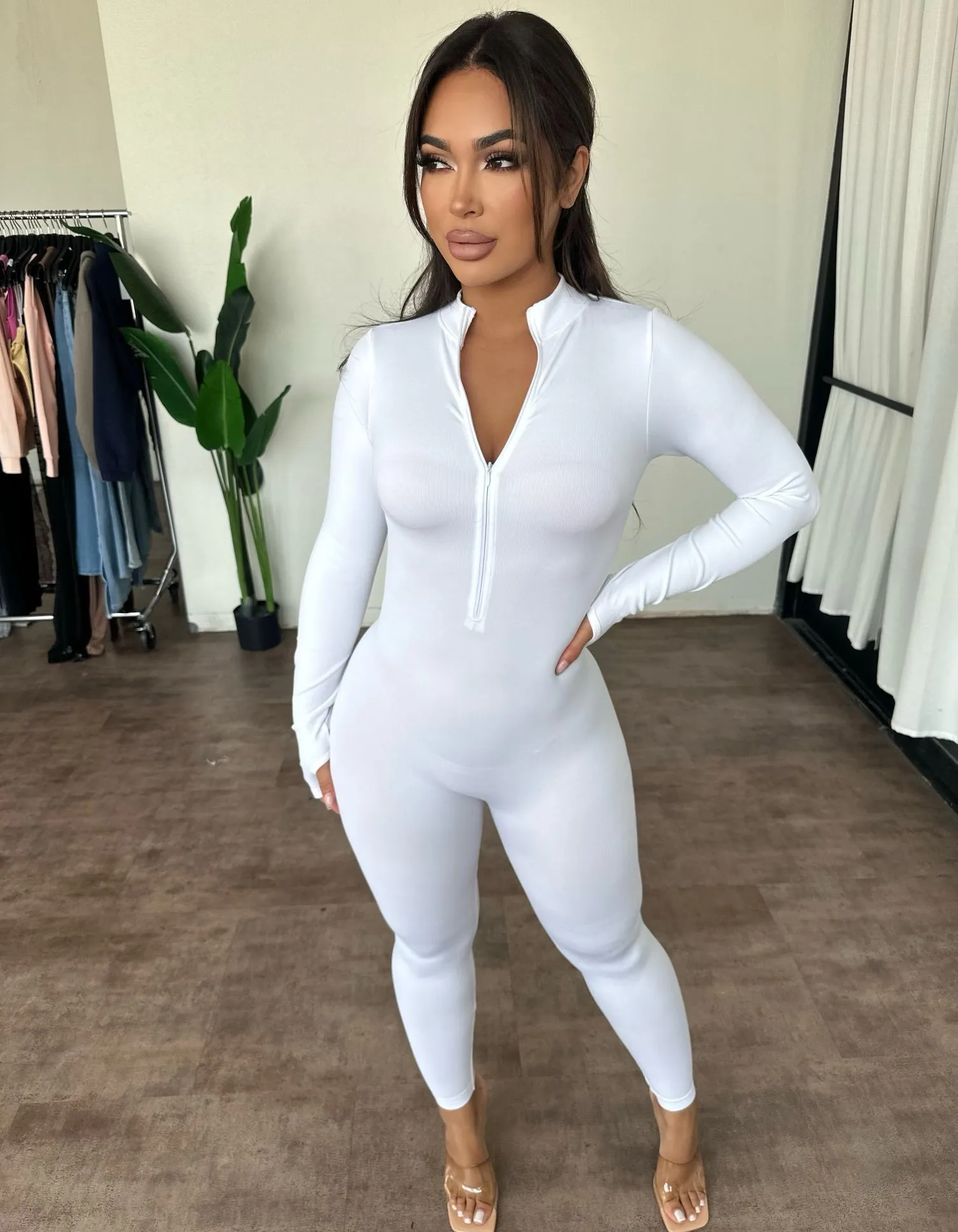 Lauren Jumpsuit(White) sold by OOTDFash