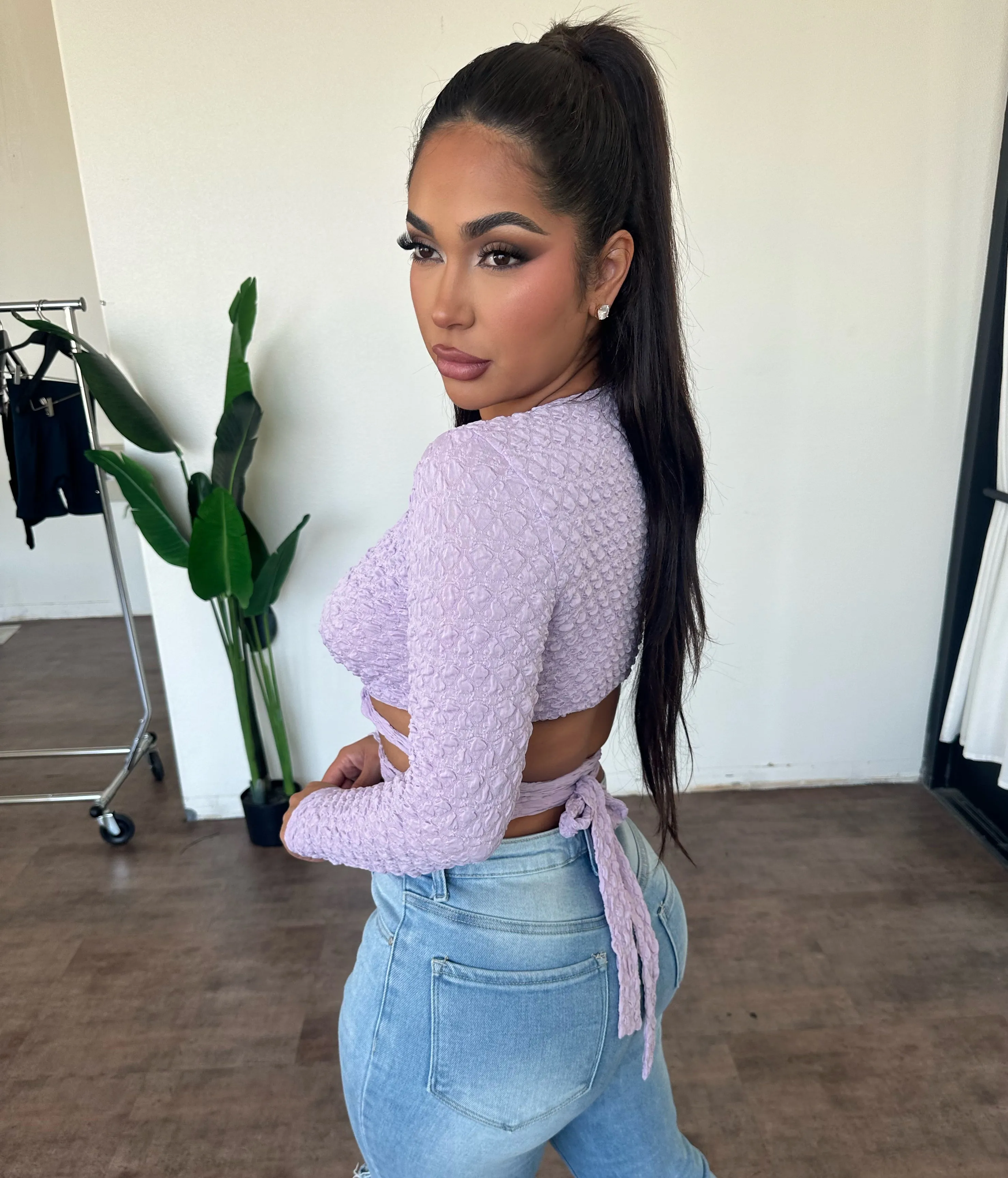 Derica Top (Lavender) sold by OOTDFash product image thumbnail 2