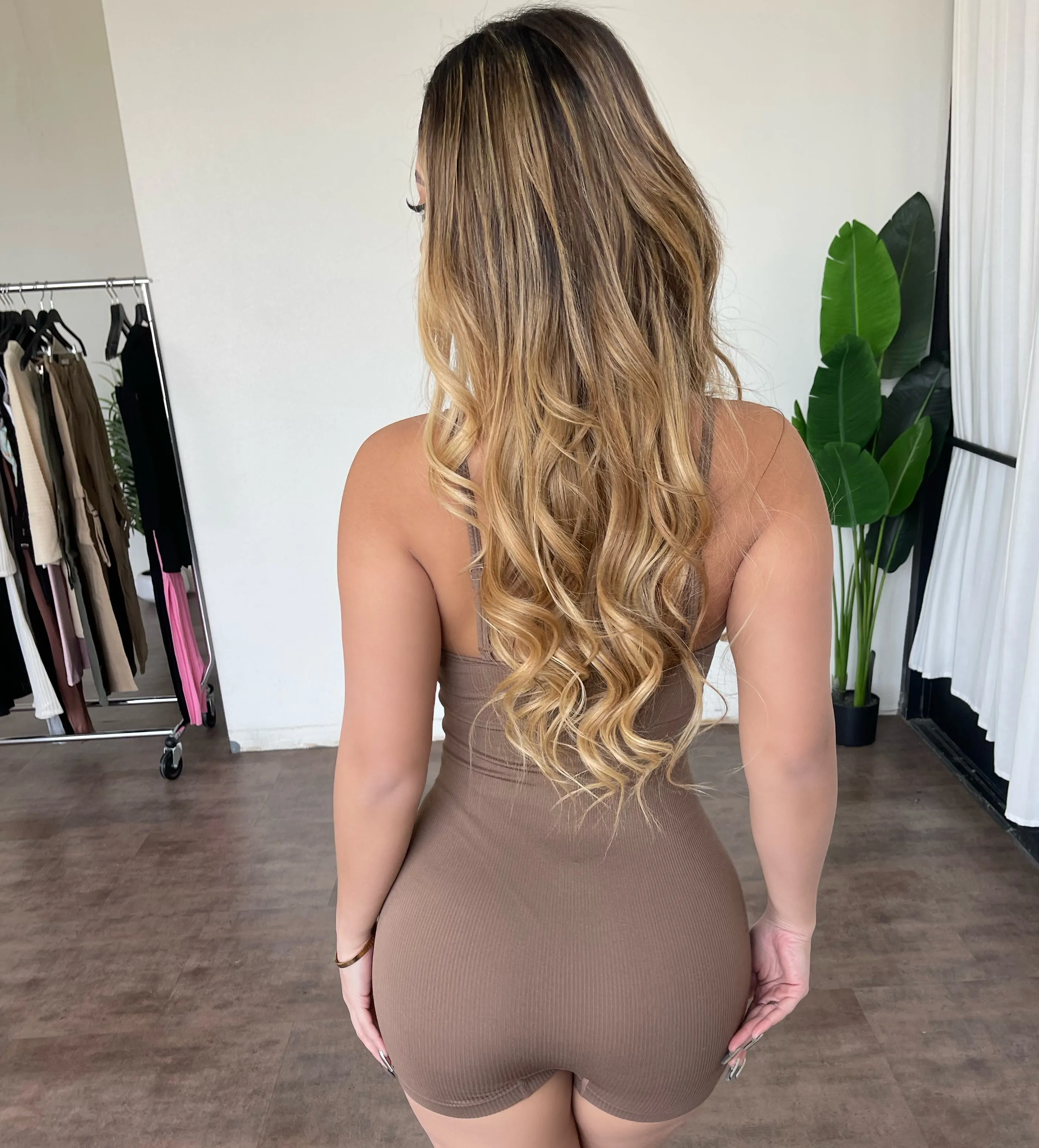 Carina Cami Romper(Brown) sold by OOTDFash product image thumbnail 3