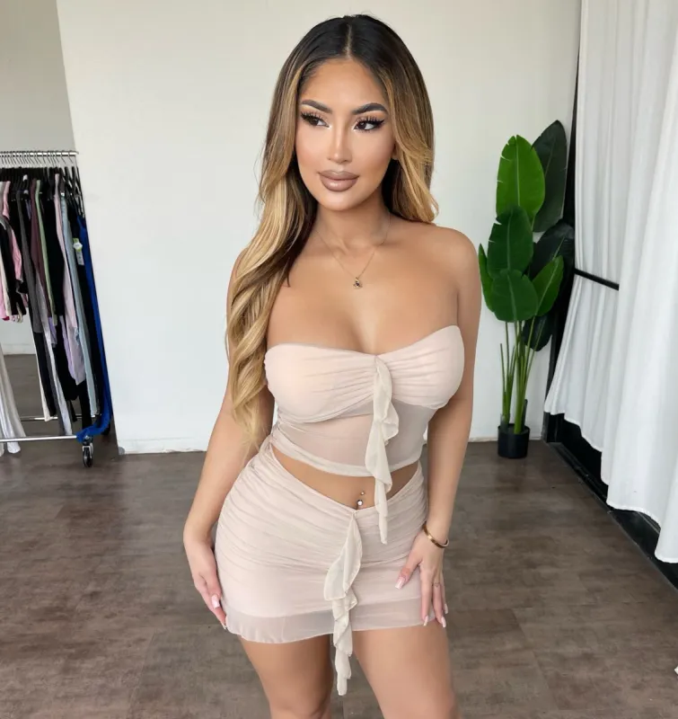 Ariel 2 Piece Set(Sand) sold by OOTDFash