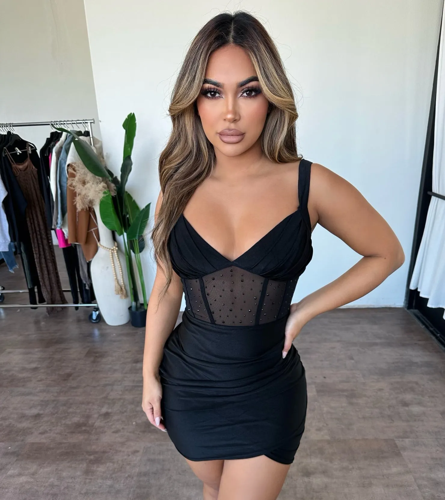 Denise Dress (Black) sold by OOTDFash