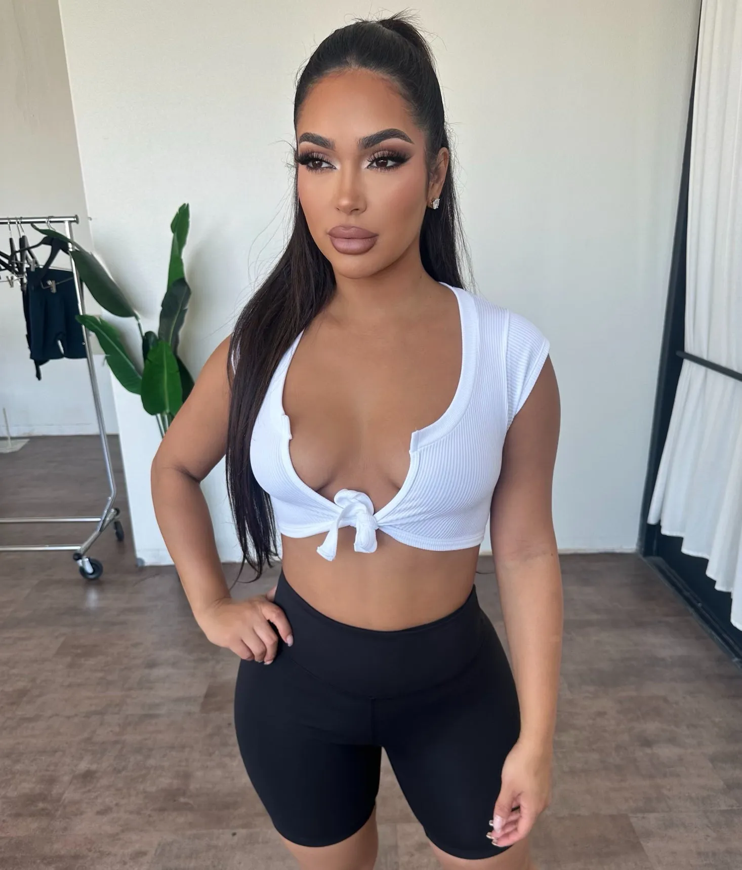 Brenda Shorts (Black) sold by OOTDFash