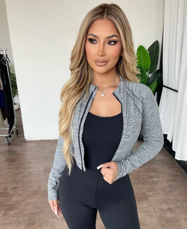 Lexie Jacket (Charcoal) sold by OOTDFash