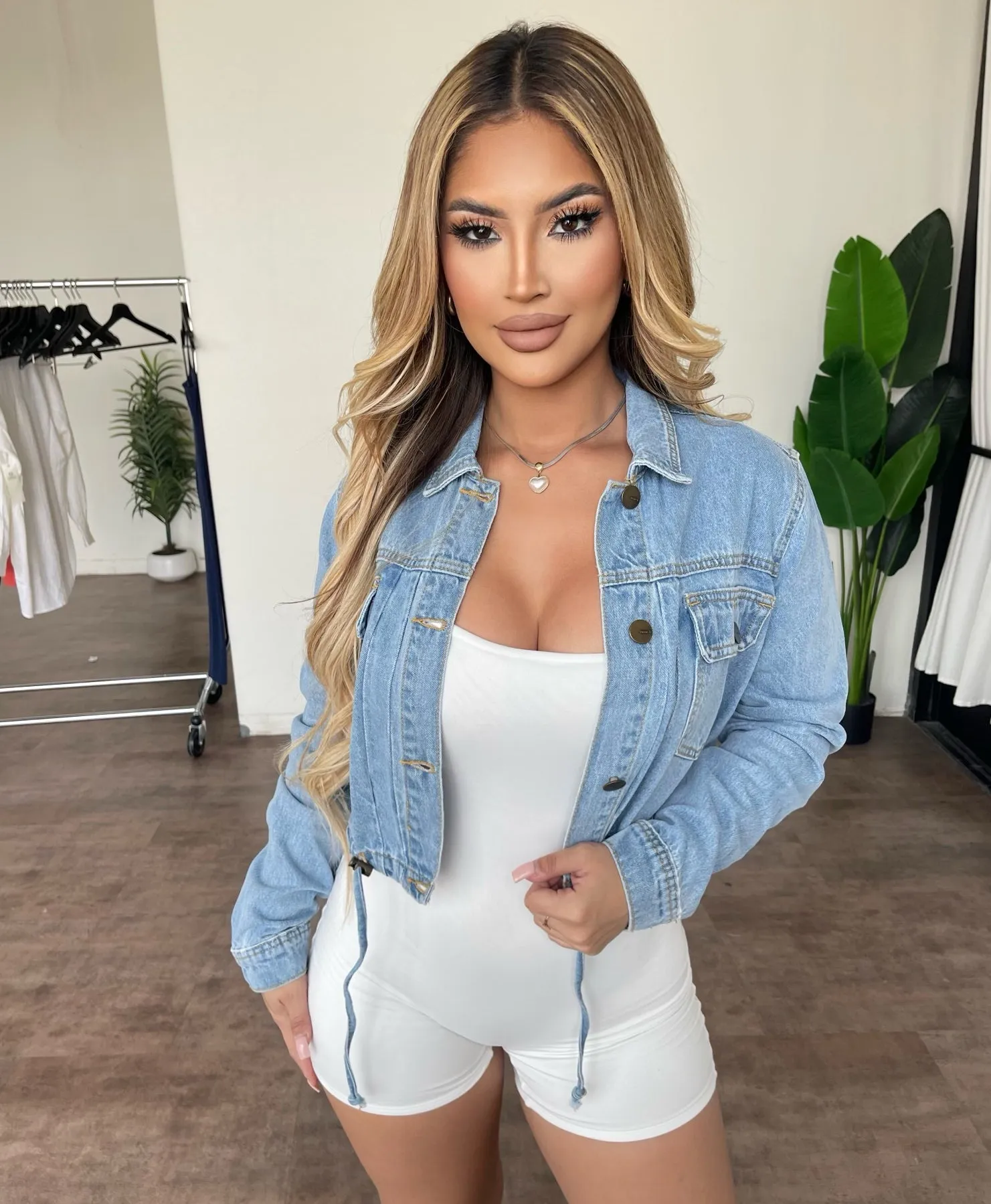 Adam Denim Jacket(Medium) sold by OOTDFash