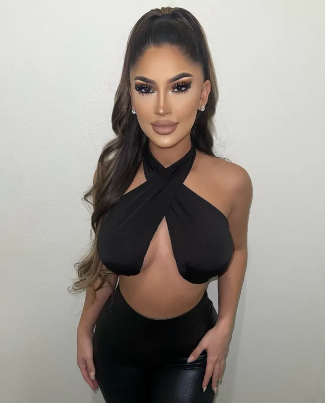 Rachel Halter Crop Top(Black)FINAL SALE sold by OOTDFash