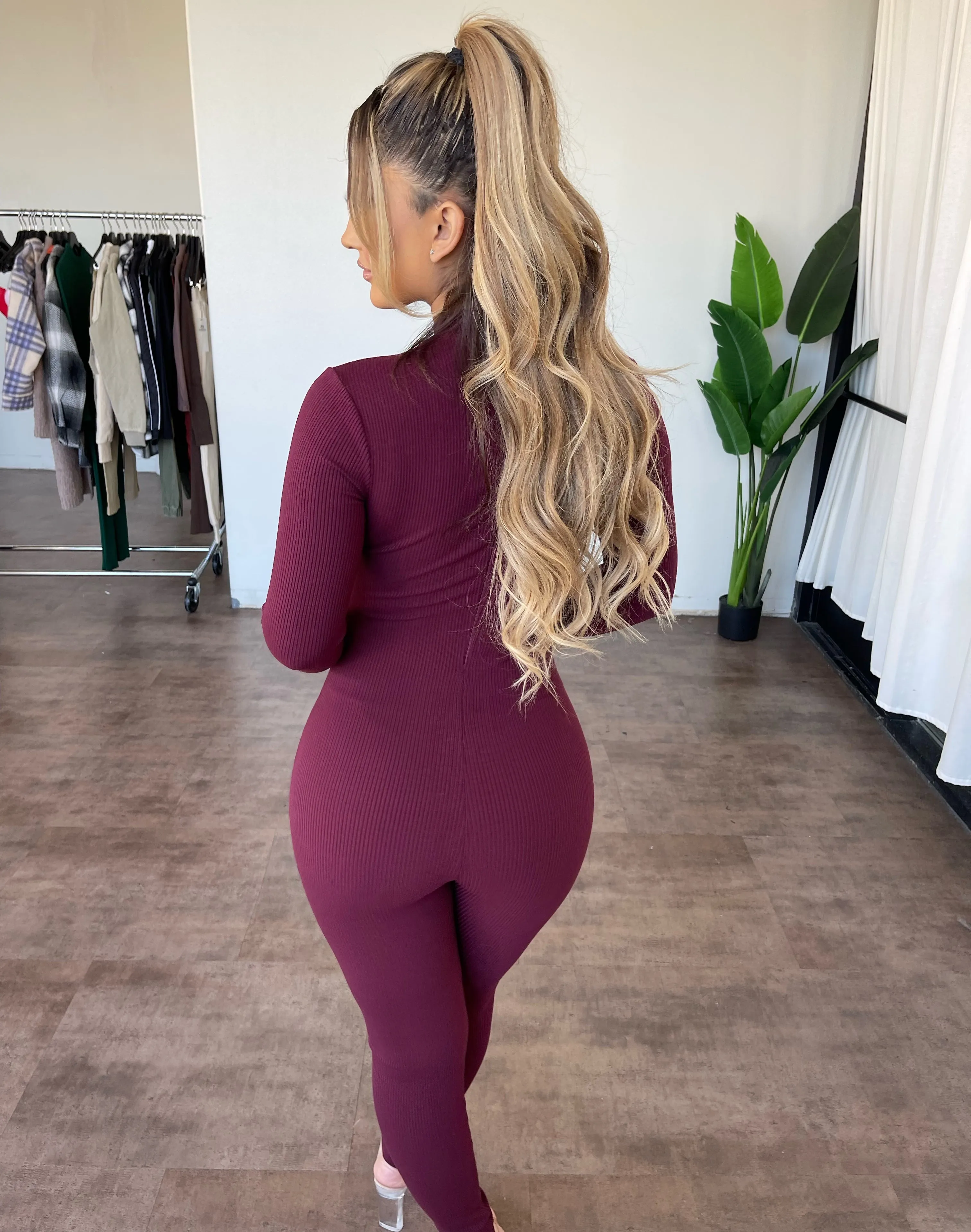 Tammie Jumpsuit(Wine) sold by OOTDFash product image thumbnail 2