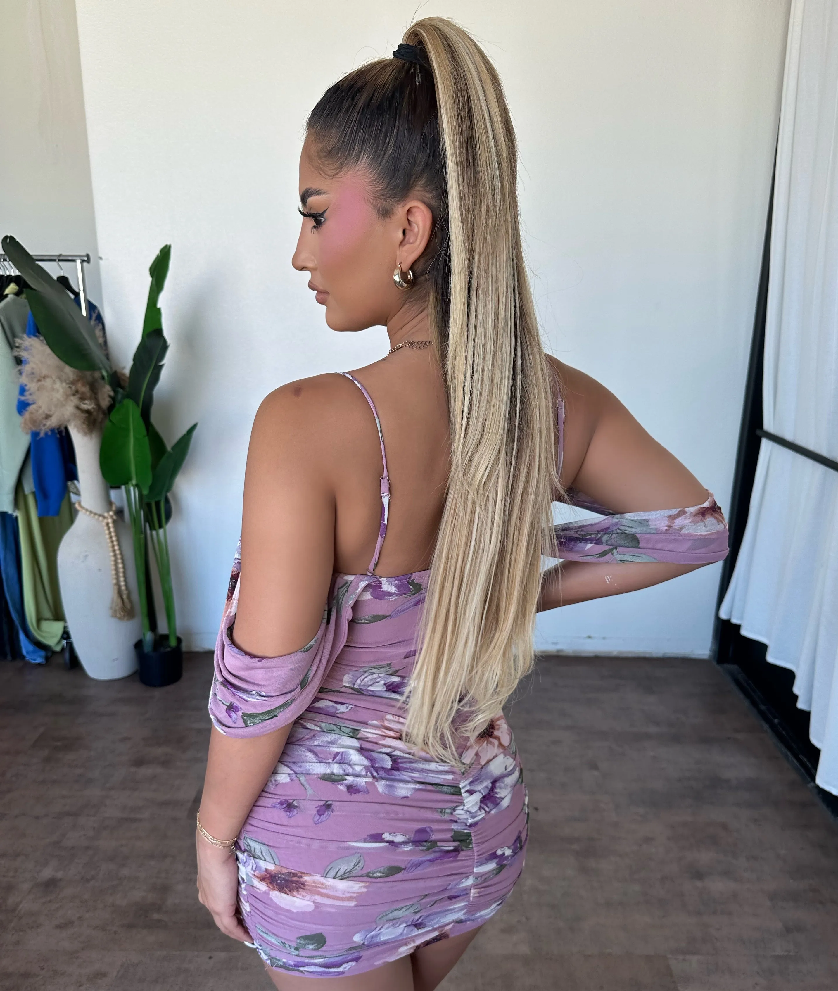 Delilah Dress (Mauve) sold by OOTDFash product image thumbnail 2