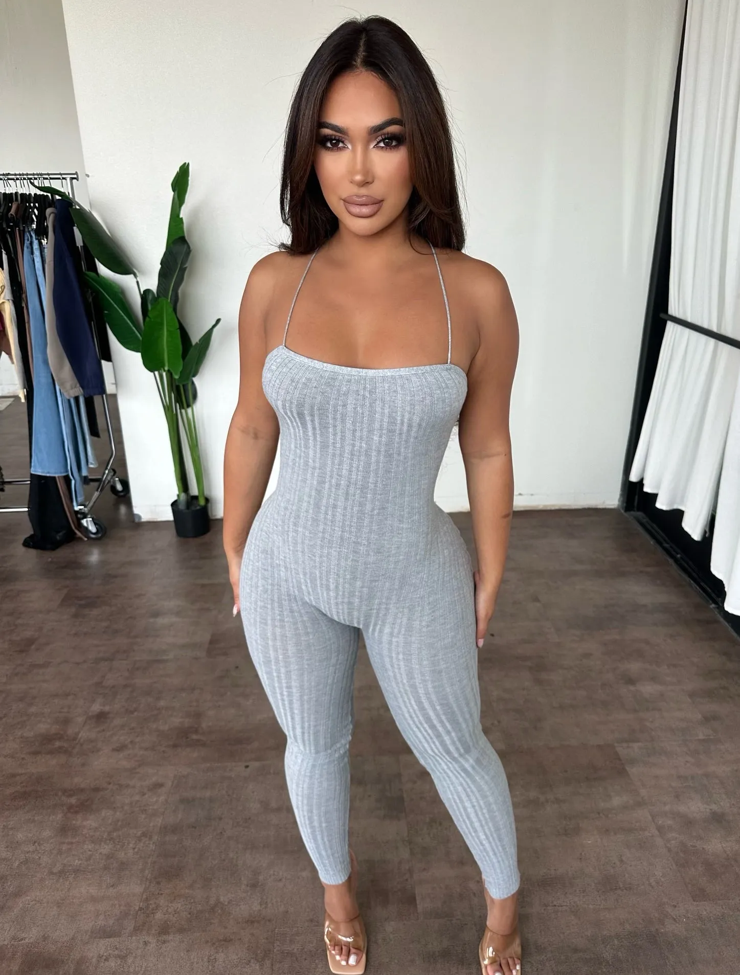 Debra Jumpsuit (Grey) sold by OOTDFash