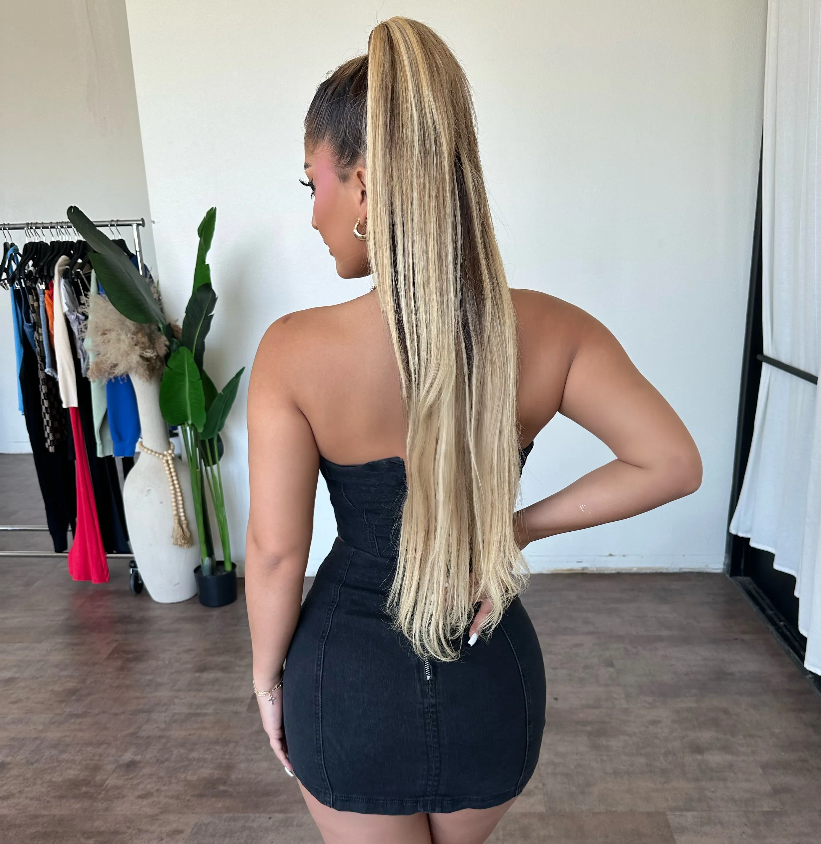 Jenny Denim Skirt Set(Black) sold by OOTDFash product image thumbnail 2