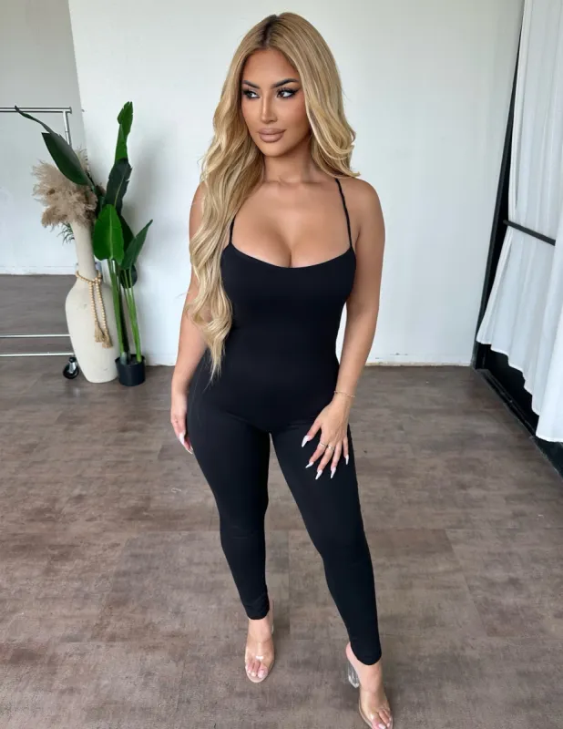 Becky Jumpsuit (Black) sold by OOTDFash