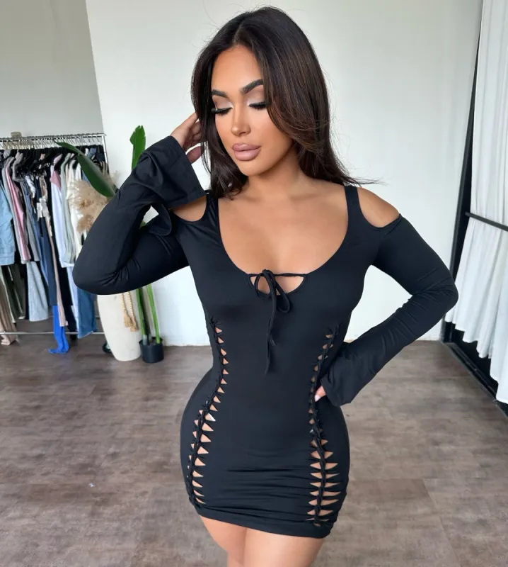 Cayla Dress(Black) sold by OOTDFash