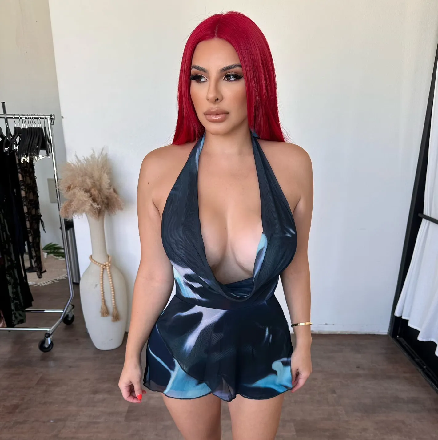 Ashley Romper (Blue) sold by OOTDFash