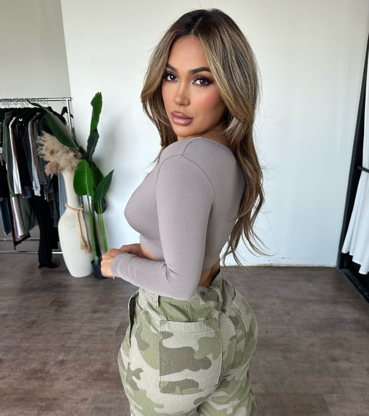 Samira Top (Ash) sold by OOTDFash product image thumbnail 2