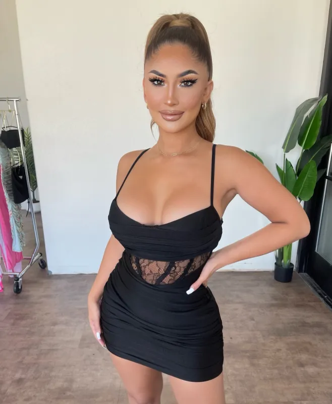 Valentina Dress(Black) sold by OOTDFash