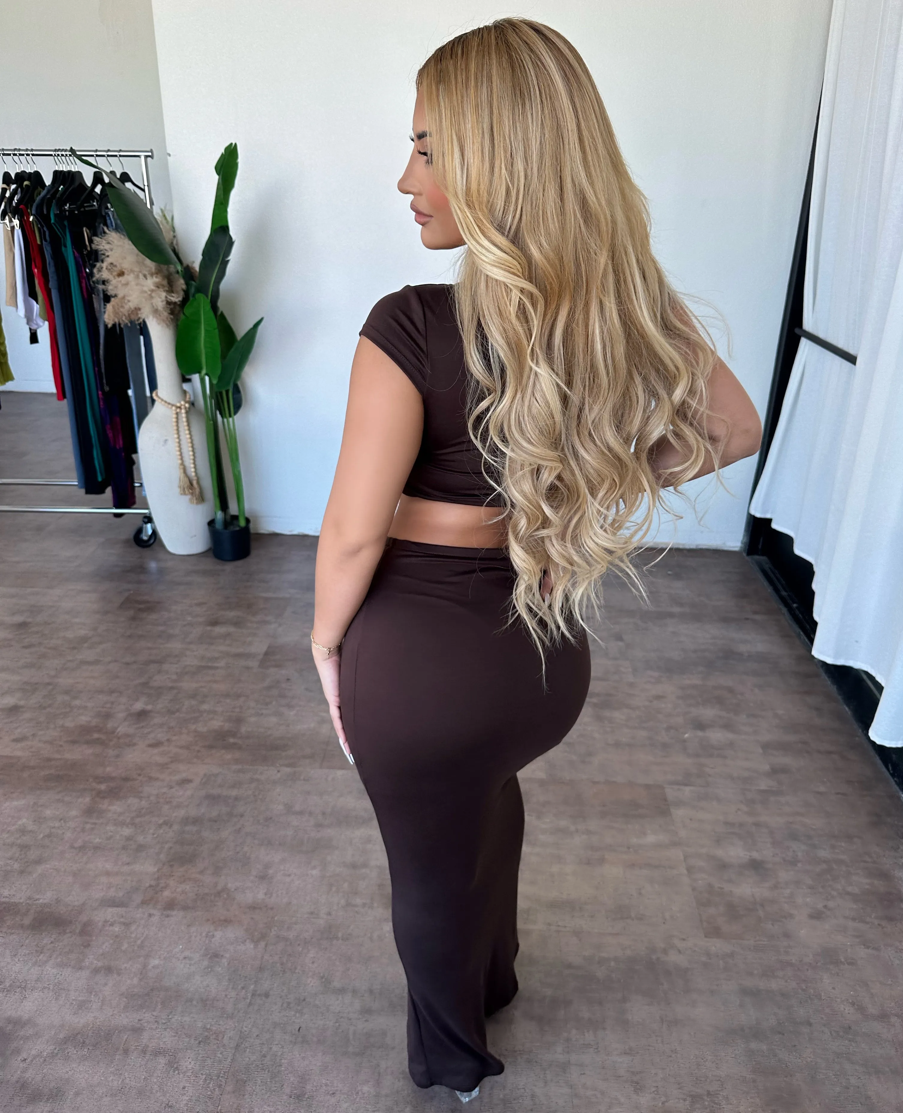 Blyana Set (Brown) sold by OOTDFash product image thumbnail 2