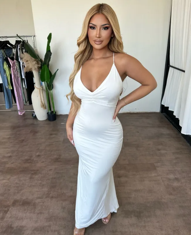 Tania Dress(Ivory) sold by OOTDFash