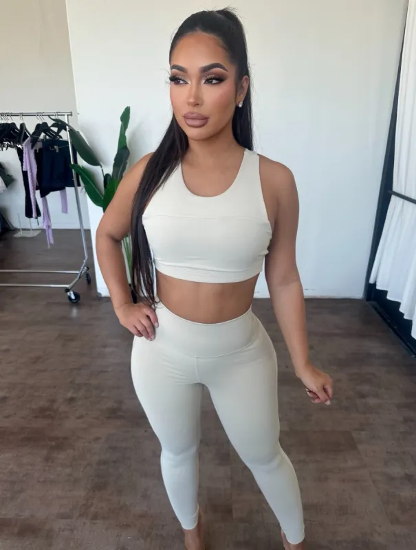 Linda Leggings (Bone) sold by OOTDFash