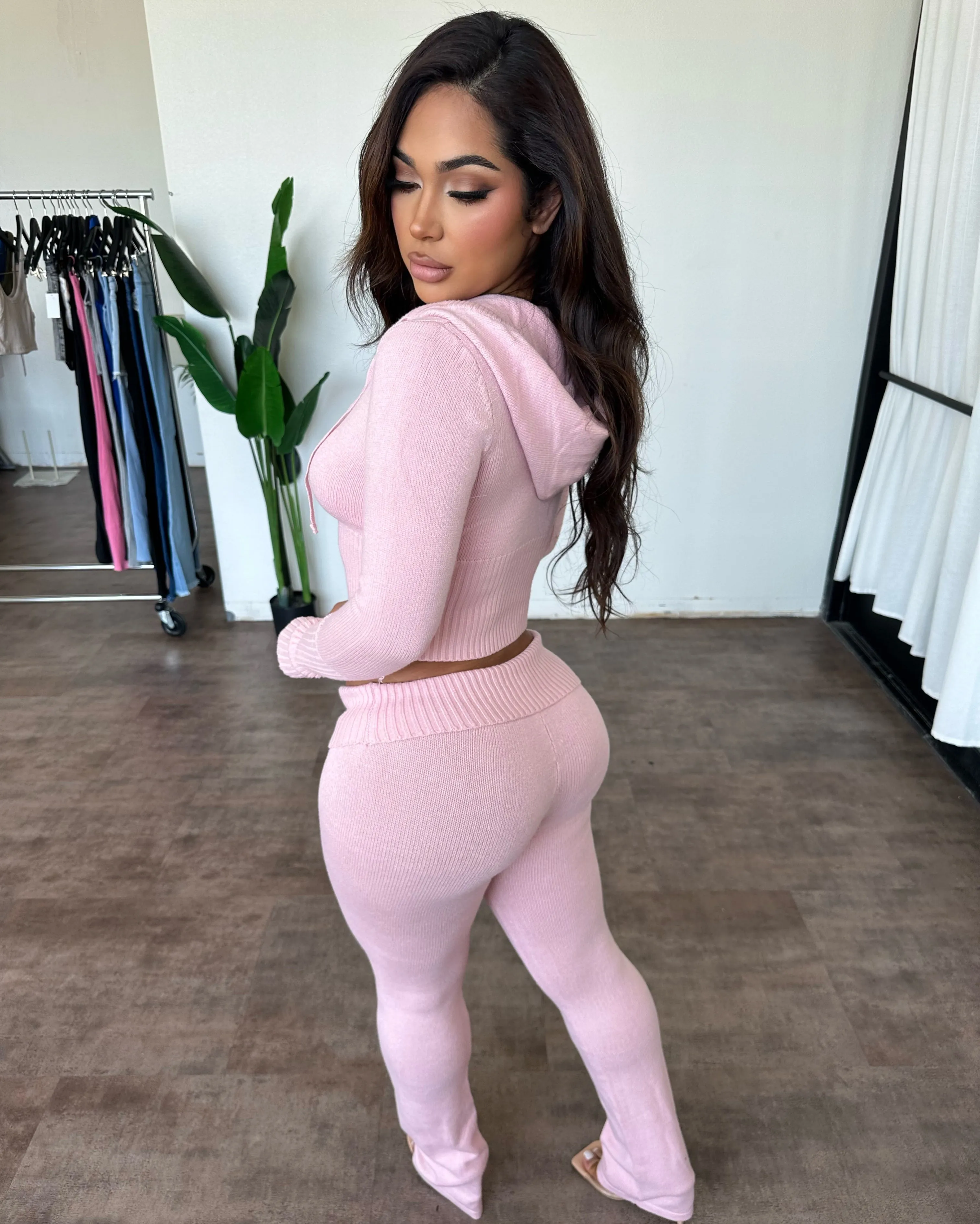 Cozee Knit Two Piece(Blush) sold by OOTDFash product image thumbnail 2