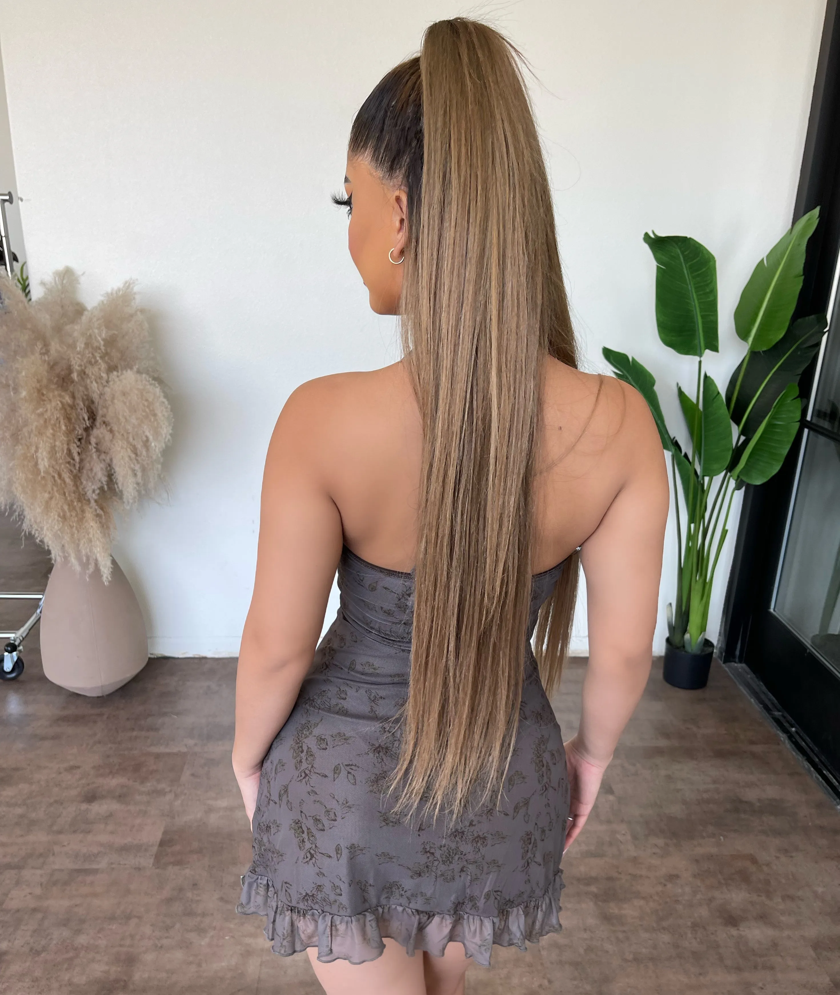 Gemma Floral Dress(Dark Grey) sold by OOTDFash product image thumbnail 2