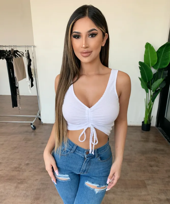 Birdie Tank Top(White) sold by OOTDFash