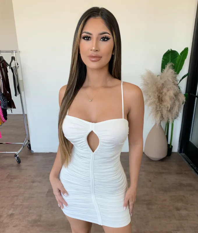 Kay Cami Dress(White) sold by OOTDFash