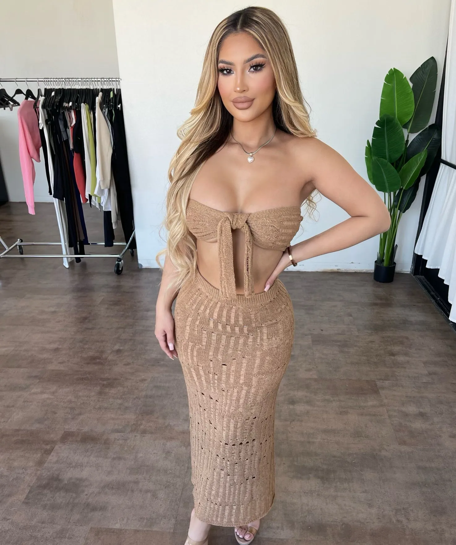 Dana 2 Piece Set(Taupe) sold by OOTDFash