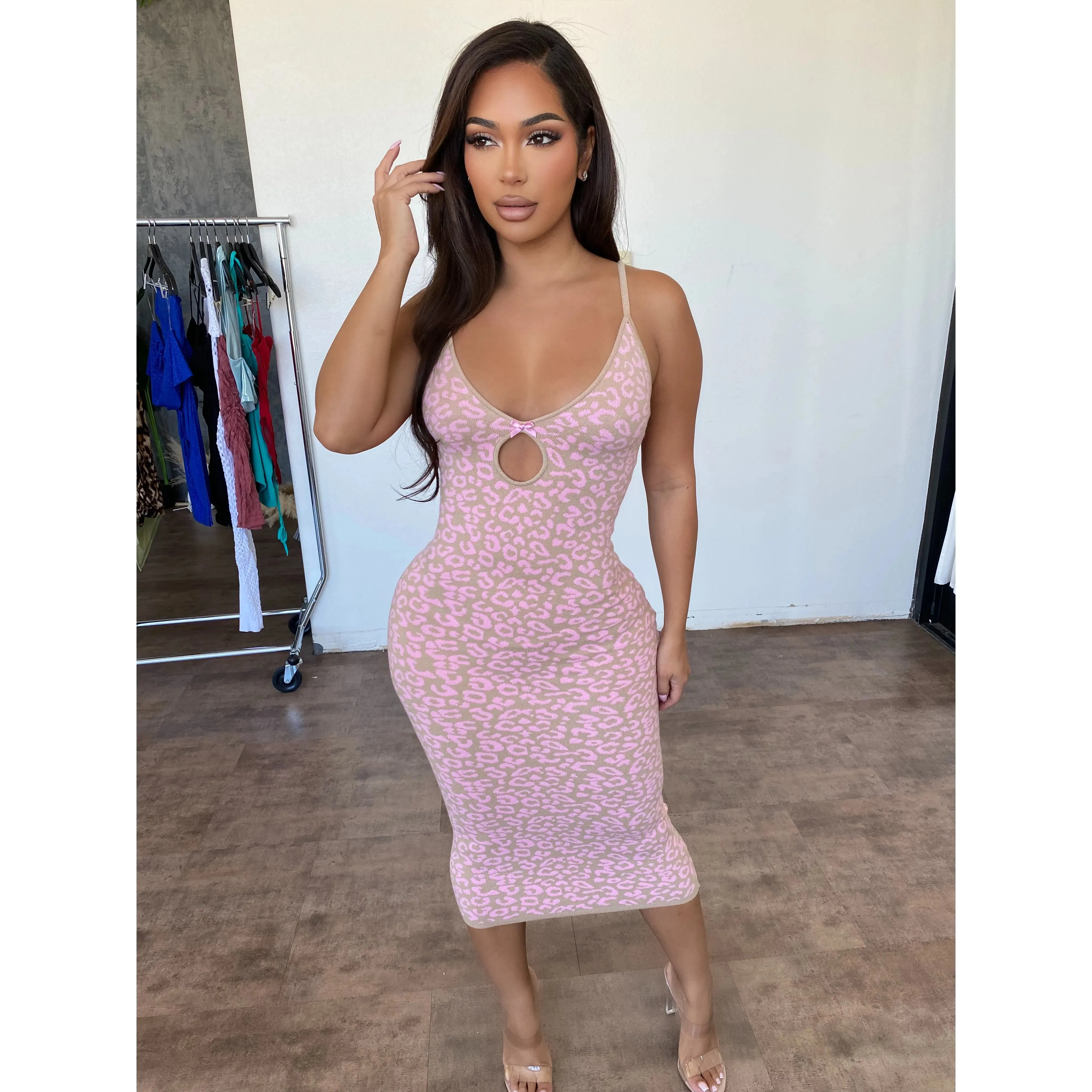 Denise Leopard (Pink Leopard) sold by OOTDFash