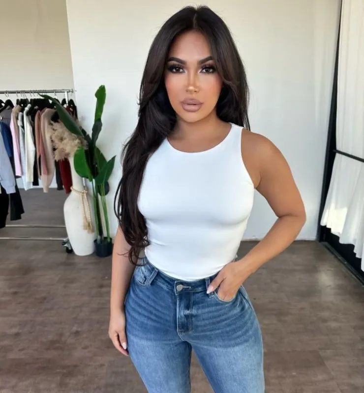 Viviana Bodysuit (Ivory) sold by OOTDFash