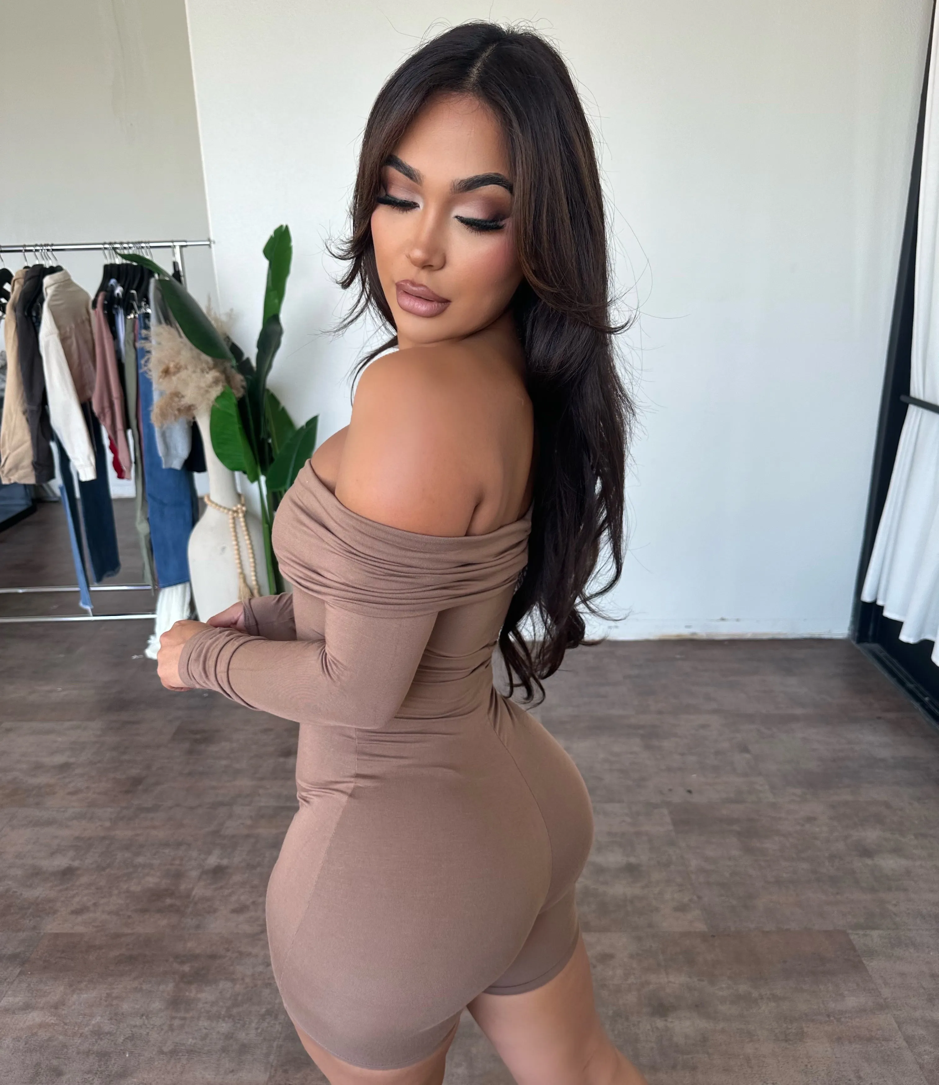 Eva Romper (Latte) sold by OOTDFash product image thumbnail 2