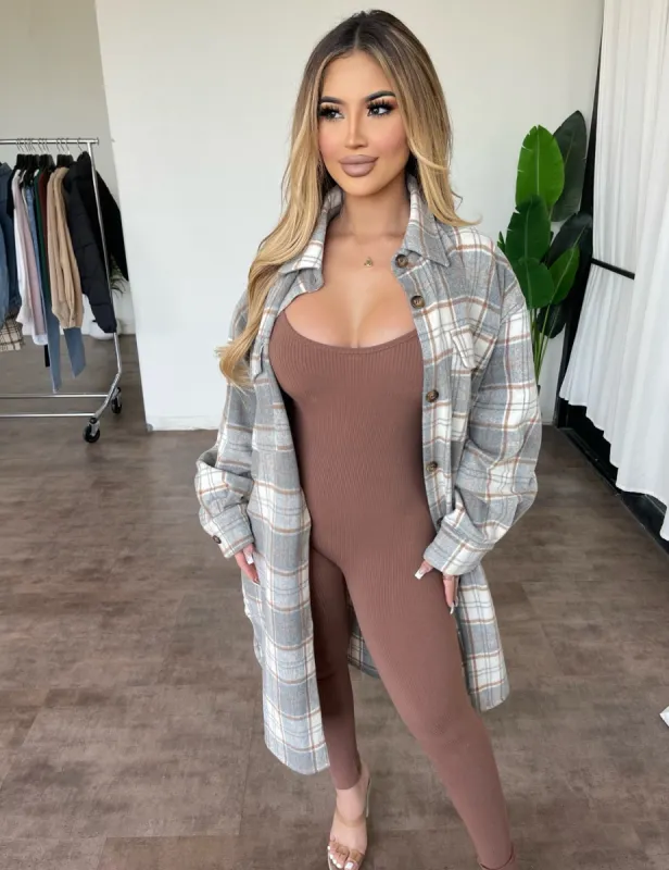 Lana Oversized Coat(Grey) sold by OOTDFash