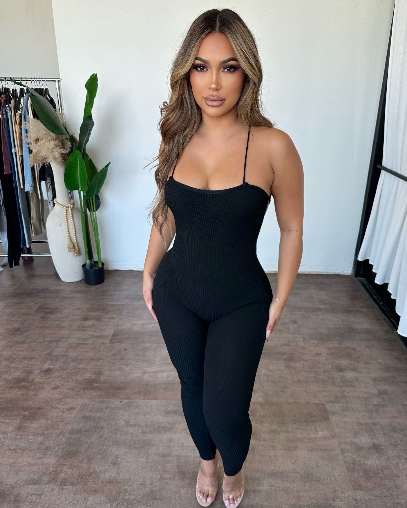 Jane Jumpsuit(Black) sold by OOTDFash