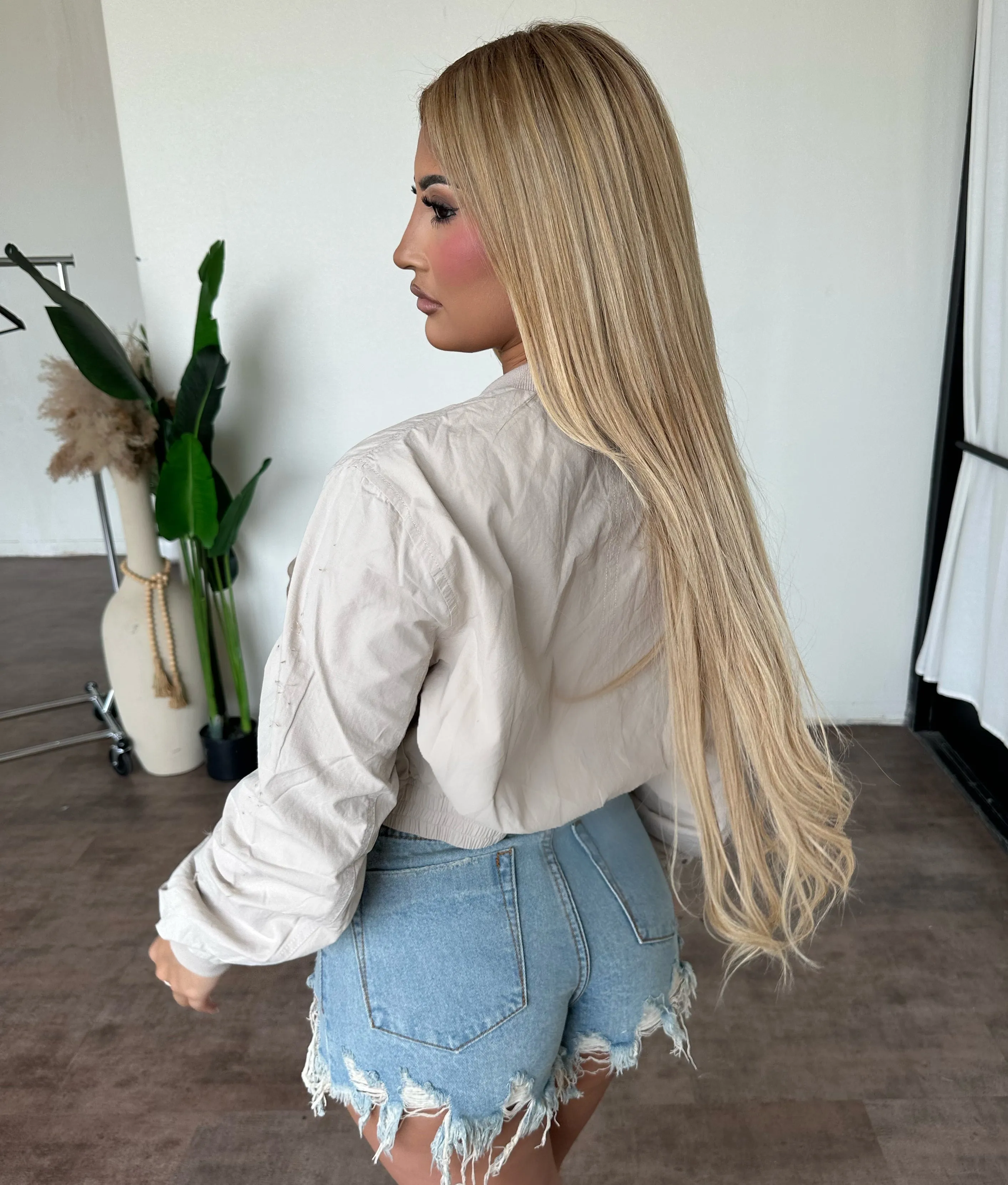 Cassie Jacket (Stone) sold by OOTDFash product image thumbnail 2