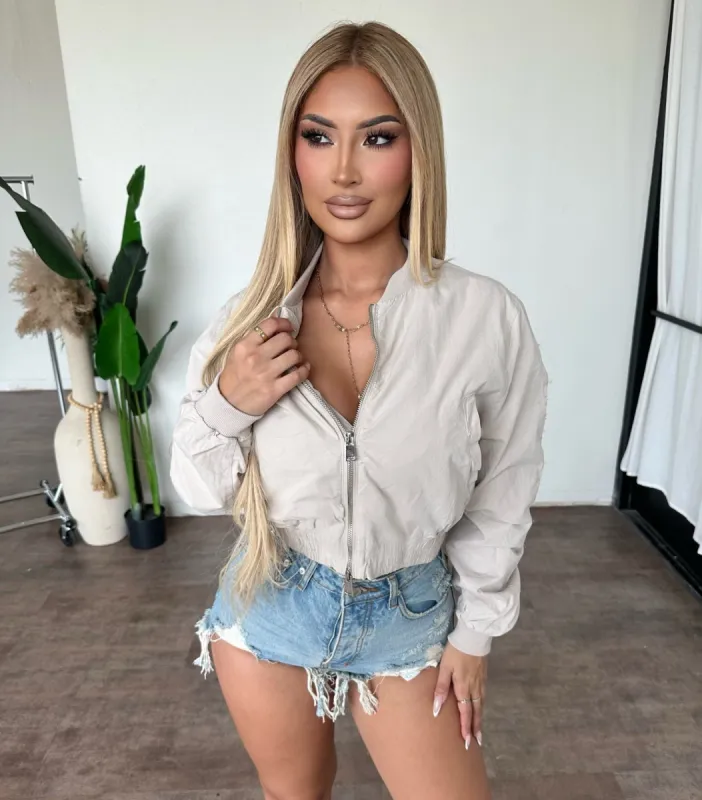 Cassie Jacket (Stone) sold by OOTDFash