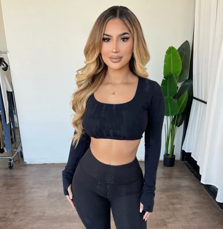 Jen Cropped Top(Black) sold by OOTDFash